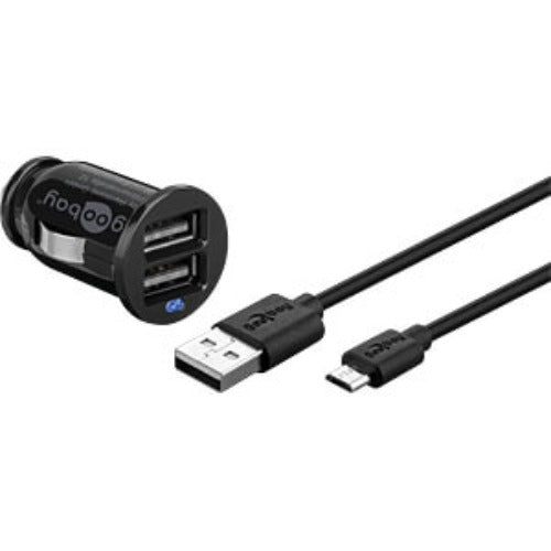 Ladeset für Auto Dual-USB mit Micro-USB Anschluss