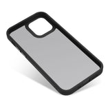 iPhone 12 Mini Back Case Transparent Schwarz